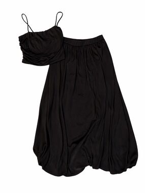 Two Piece Maxi Skirt - Women's Elegant Everyday Style
